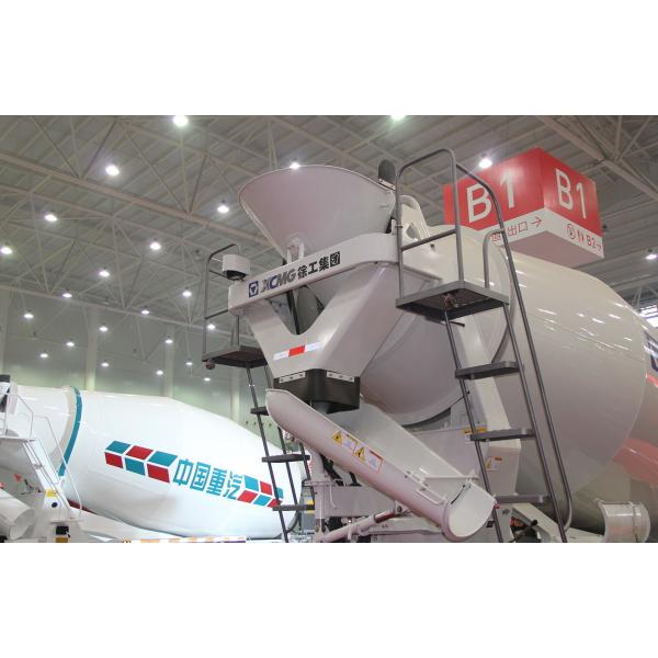 Concrete Mixing Truck 6.5 Cubic FAW 8×4 Cement Mixer Euro 4 Single And Half Cabin LHD