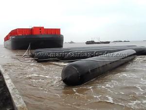 Saco de ar de borracha naval preto antienvelhecimento Saco de ar flutuante para