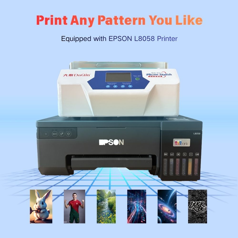 3D Sublimation Printing Machine with 40°C - 130°C Working Temp and Multi-color 360° Vacuum Full-wrap Technology for Phone Cases