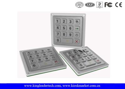 Teclado industrial da prova do vândalo do metal IP65 para o sistema exterior do acesso