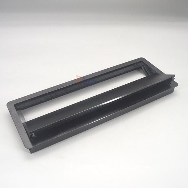 Furniture Soft Closing Brush Grommet Cable Box With Buffer Custom Length