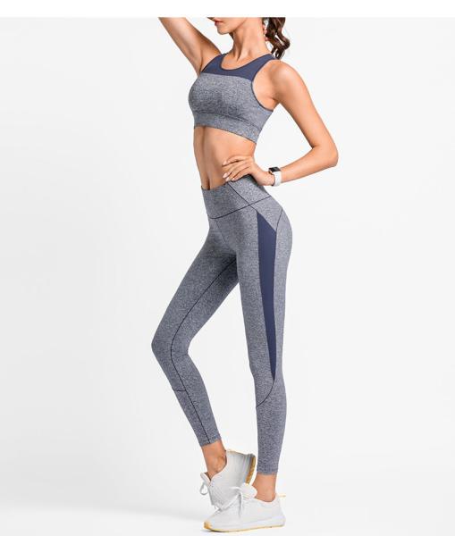 Women Fitness Wear Leggings Side With Mesh