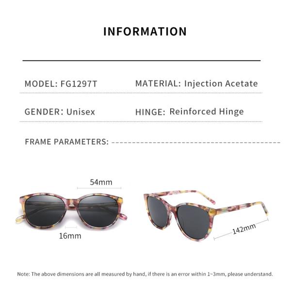 Солнечные очки ацетата глаза кота круглые покрасили CE с поляризовыванным объективом