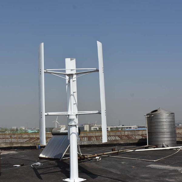 IP54 Low Noise Vertical Axis Generator 2kw 3kw Vertical Axis Wind Turbine Kit
