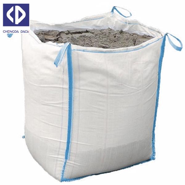 Anti Static Big Delivery Bags 500 Kg Big Bag Sack With Reinforcement White Color