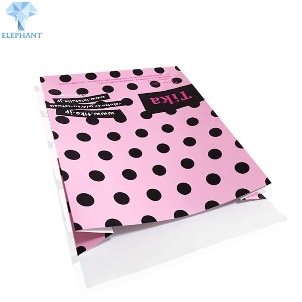 Recyclable 10x5x13'' Gift Bags Glossy Lamination Kraft Christmas Gift Bags