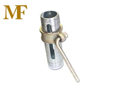 60mm Scaffolding Shore Prop Accessories Sleeve With Cup Nut Normal Nut D60