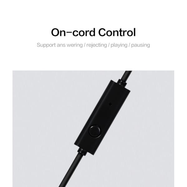 Wooden 98dB Wired In Ear Earbuds Lightweight Music Sound Earphones