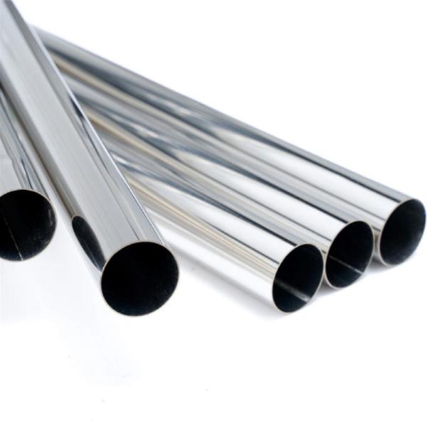 304 304L  Stainless Steel Round Pipe 316 316L Welded Austenitic Piping Seamless