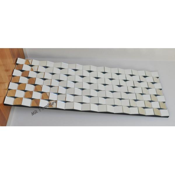 3D Mirror Brick Tiles , 70 * 120cm Size Contemporary Beveled Mirror Tiles