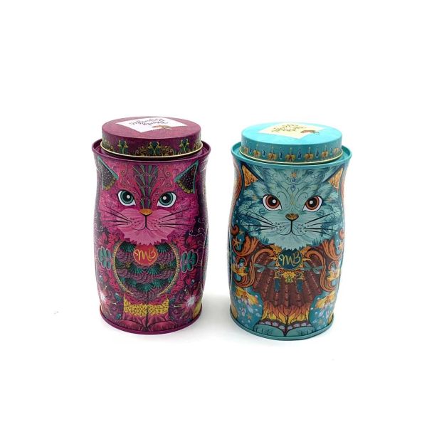 Custom Printing 500g Pet Food Packaging Tin Can Empty Coffee Bean Milk Powder Round Storage Tin Cans