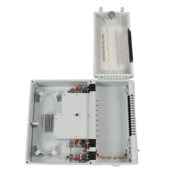 Caixa de distribuição de fibra óptica ABS Caixa de fibra óptica para tipo FTTH a -50 85 temperatura