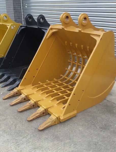 SY85C SK20SR EC35C Excavator Skeleton Bucket For Wheel Loader