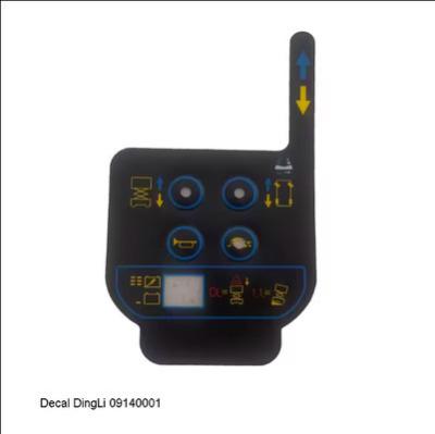 Product Overview: DingLi Control Box Decal (Part #DL-09140001)