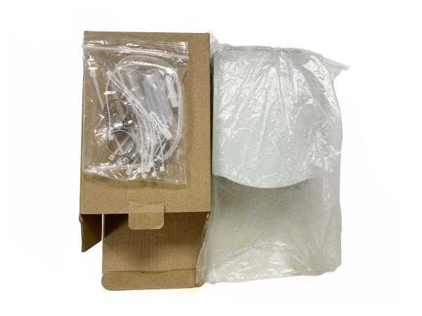 Caixa de terminais de fibra óptica de 8 portas ABS PC Direct-Through FTTH Indoor NAP Box