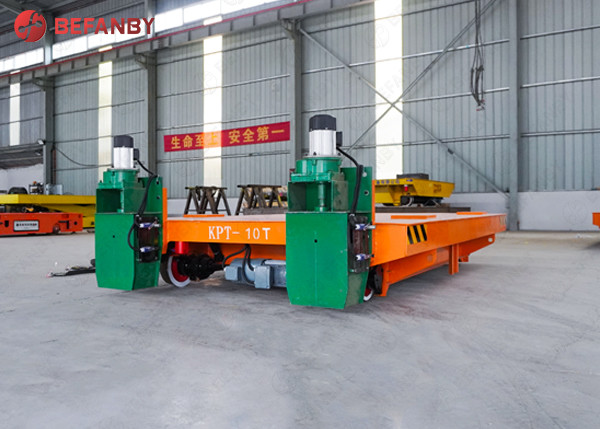 AC Motor Aluminium Plant Materials Transfer Trolley