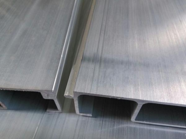 Extrusion Waterproof Aluminum Decking Board for Elevator / Escalator Threshold Plate