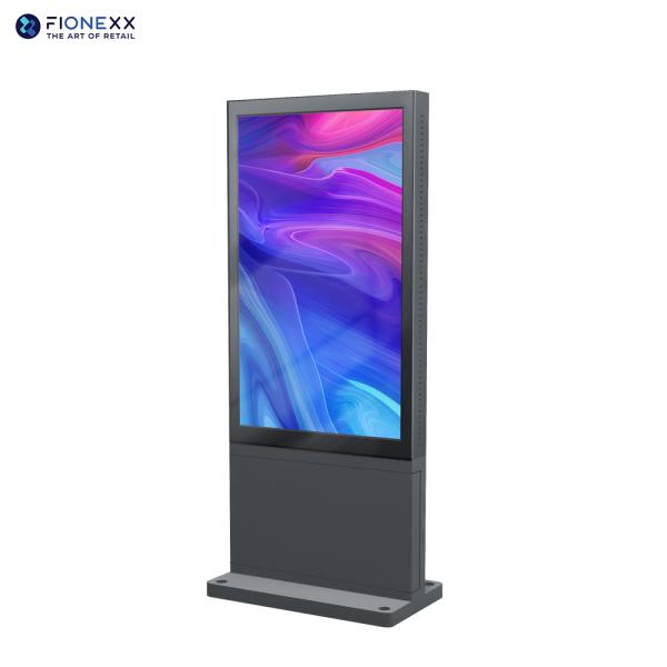 Vertical Installation 32 Inch Outdoor Digital Totem Weather Resistance