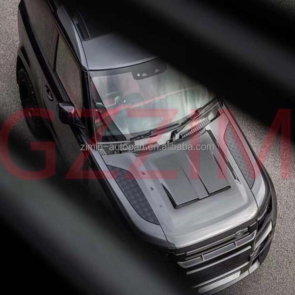 Defender 2022 Карбоновая крышка двигателя Карбоновая автомобильная деталь