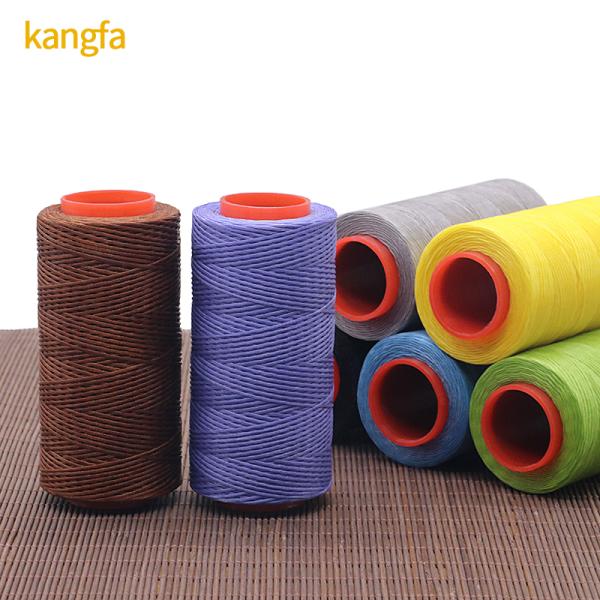 1.0mm hilo de cera para coser a mano cuero de diseño de cera accesorios artesanales DIY