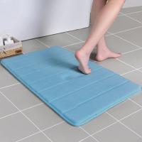Resbalón de la estera 50x80 cm del cuarto de baño de la espuma de la memoria del poliéster no