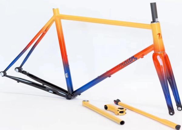 Os testes padrões vívidos refrigeram etiquetas do ciclismo, resistência de água dos decalques do quadro da bicicleta da estrada