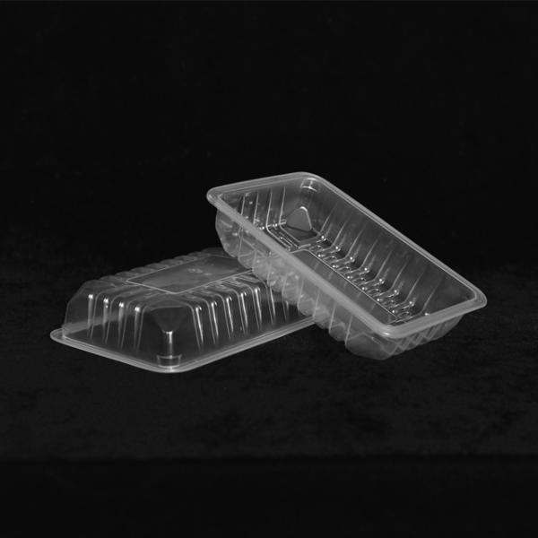 185mm X 125mm Disposable Plastic Food Trays PP Food Packing Plates