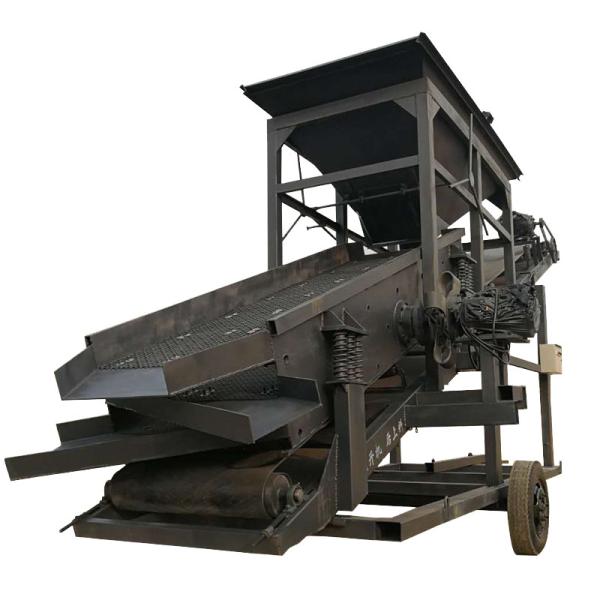 Machine de dépistage des pierres de fermes de tension 380V avec fonctionnement par vibration de paramètres