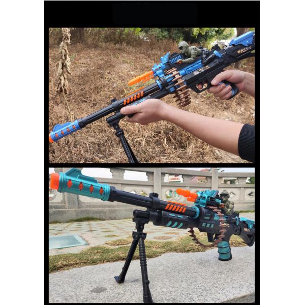 BOYS Toy Submachine Gun M249 Big Pineapple Boy with Electric Sound and Light