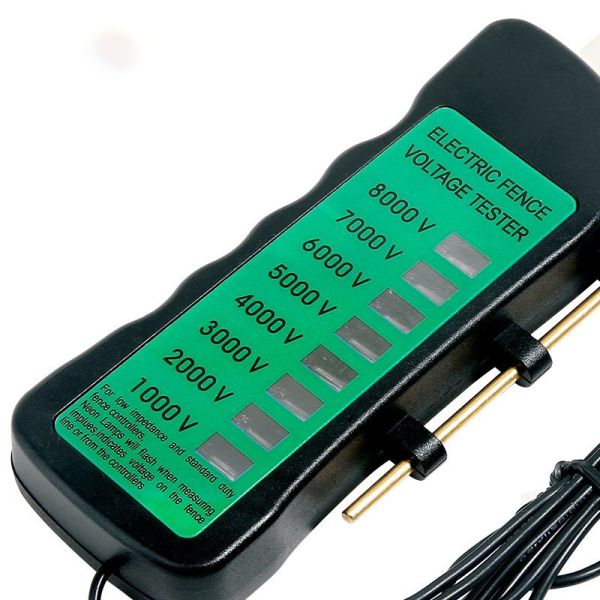 Wuxi Imhoo Electric Fence Tester 1000V to 8000V Pulse Voltage Measurement Fence Controllers for Electric Fencing Equipment