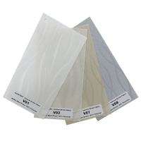 OEKO-TEX 127mm Sala de estar Sheer 100% Poliéster Vertical Blind Tecido