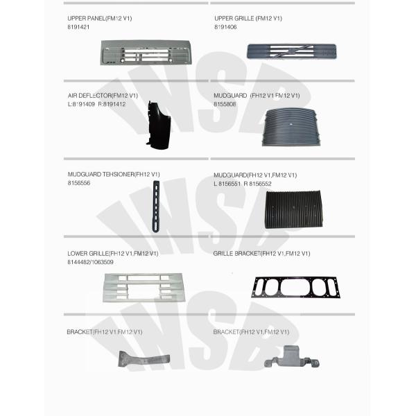 20545094 20545095 Grill Step Bracket Lower Front Panel Hinge for Truck Parts