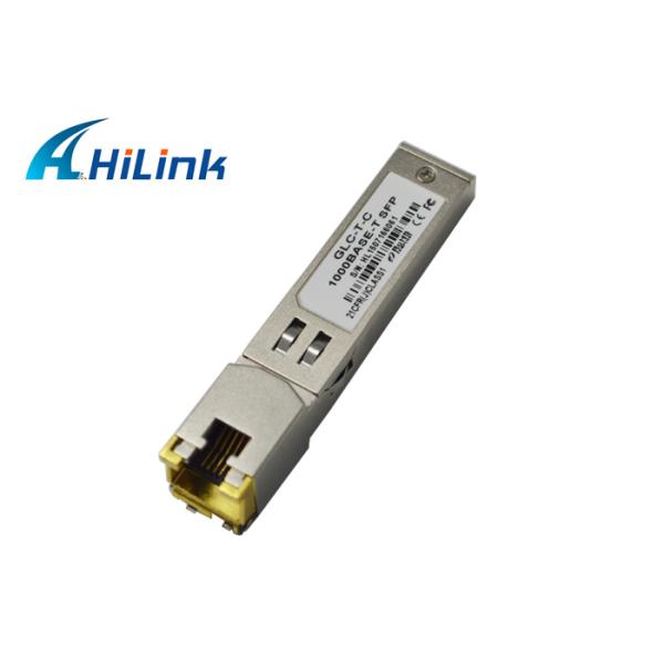 Медное 1000BASE-T SFP RJ45 100 измеряет оборудование оптического волокна CAT5