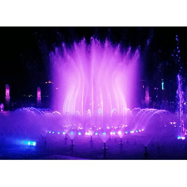 Fascinating Musical Water Fountain Project , Dancing Pool Fountain OEM Design