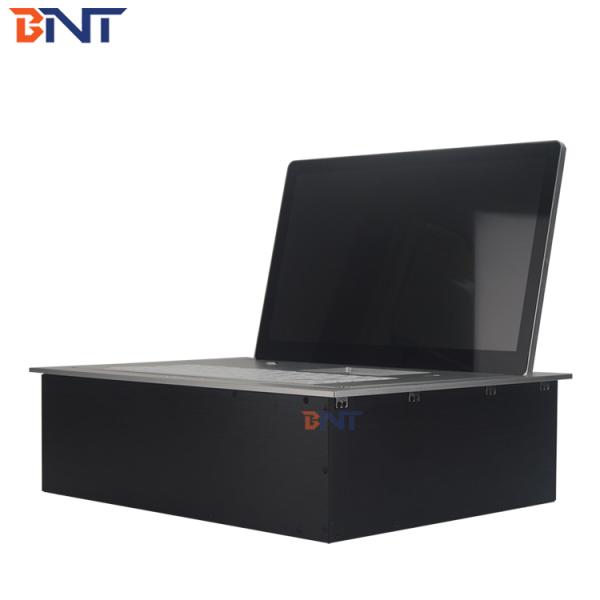 Flip Up Motorized Monitor Lift , Aluminum Alloy Electric Monitor Lift