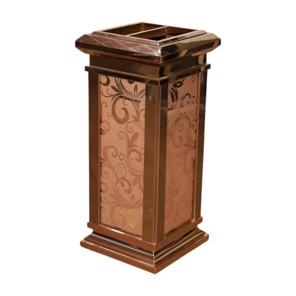 Hotel Elevator Entrance Square Ground Ash Barrel Business Building Hallway Supplies Trash Can Lobby Refuse Bin Ashtray