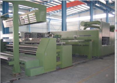 Horizontal Rail Stenter Machine Textile Finishing Machine Exit Type Plaiting / Batching