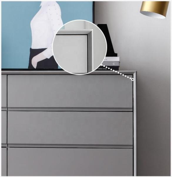 Solid Wood White Storage Cabinet Living Room Simple Modern Furniture