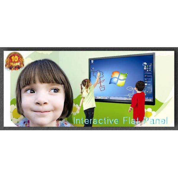 Six-point touch Interactive LED Screen Monitor , Front PC USB interface