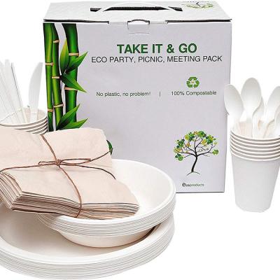 Environmentally Friendly Cornstarch Utensil Compostable Disposable Cutlery