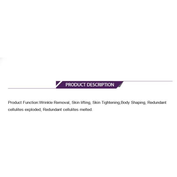 Beauty Salon Vacuum Cavitation System / Beauty Slimming Machine 6 Handles