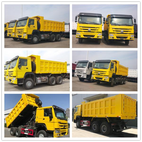 Hot Item HOWO 6X4 Dumper Truck Tipper Truck with Front Lifting Engine Capacity>8L