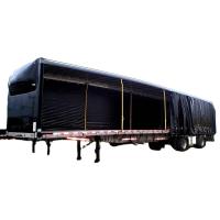 2 o 3 ejes de gran capacidad de gran potencia duradera opción económica para el transporte de mercancías cortina lateral lonas de carga camión remolque