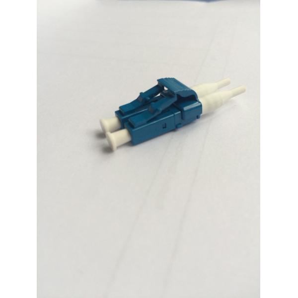 Single Mode Fiber Optic Termination Duplex 900µM With White Solid Boot