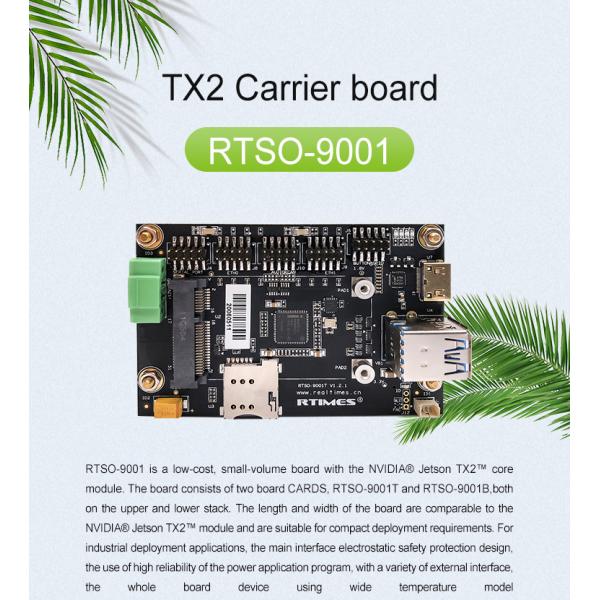 Nvidia Jetson TX2 Module Compatible Development Board RTSO-9001 for AI Support Board