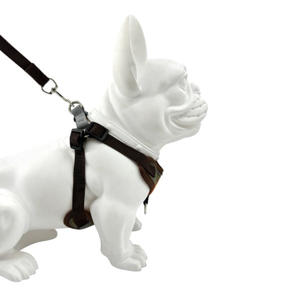 Reflective Custom Logo Dog Harness Leash Set For Small Medium Dogs