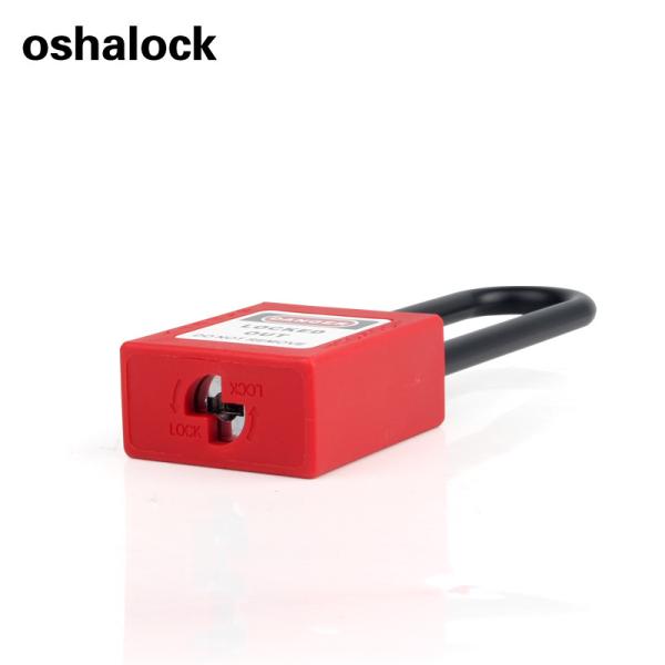 76 nylon long beam Anti-magnetic explosion-proof Industrial electrical lock out Insulated safety padlock