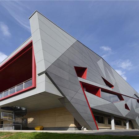3mm Solid Aluminum Wall Panels / PVDF Coated Aluminium Sheets For Facade Envelope