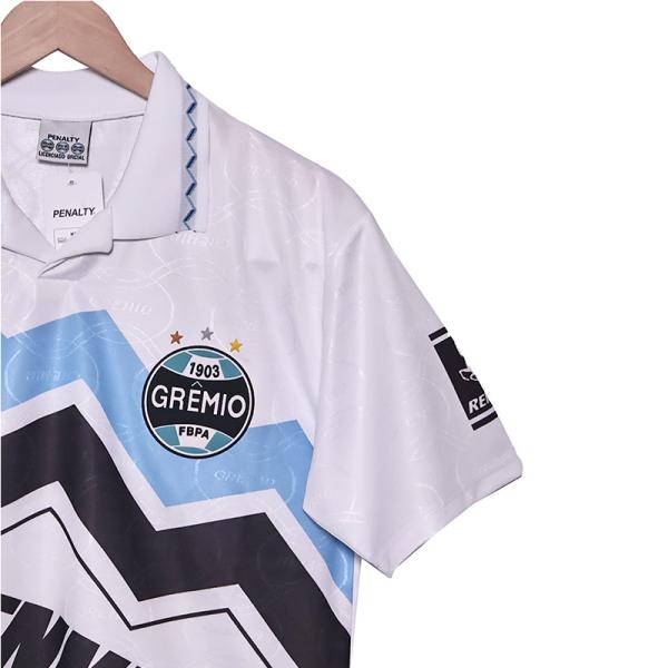 Gremio 1995-1996 Away Retro Football Fan Jersey Replica Customized