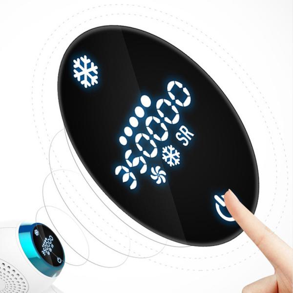 LCD Touch Screen 40W Intermittent Flash Justtide  Laser Hair Epilator